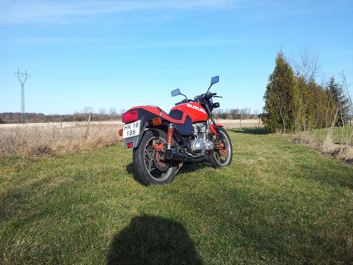Suzuki GS 550M kantana *SOLGT* billede 10