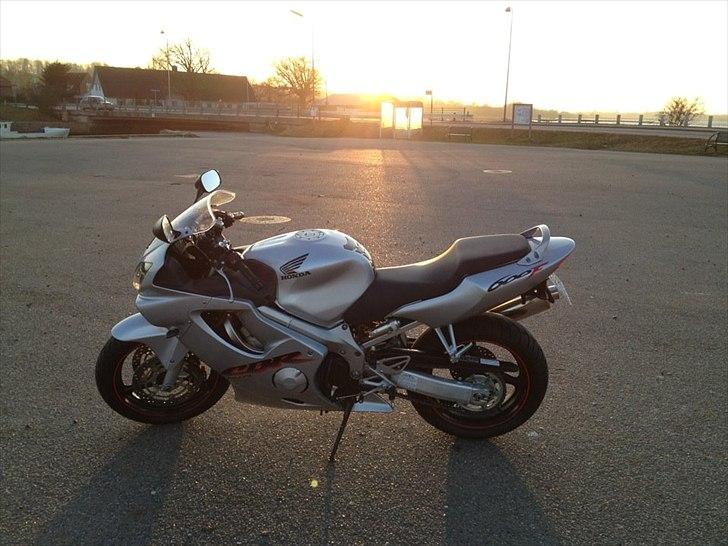 Honda CBR 600 F4i "Sølvpilen" - Solnedgang 1. marts 2012 i Hejlsminde billede 15