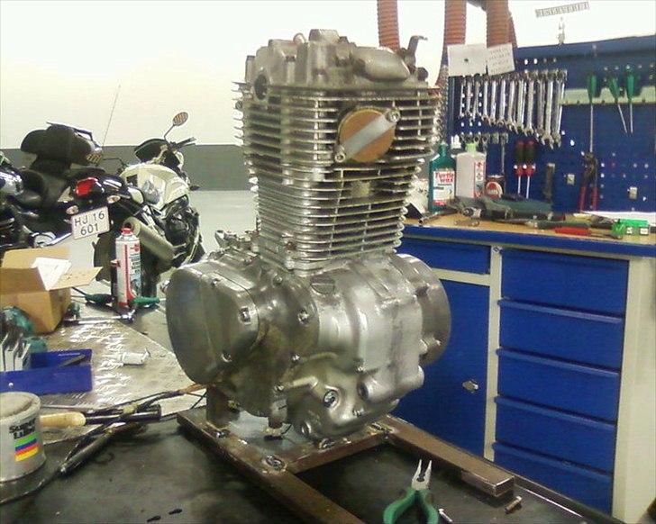 Suzuki LS 650 Savage - Motoren før renovering, og kosmetisk makeover. billede 11