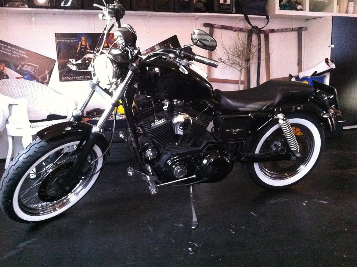 Harley Davidson Sportster XLH 883/1200 ( SOLGT ) - Så fik jeg endlig nye WW dæk på fra Donlup billede 15