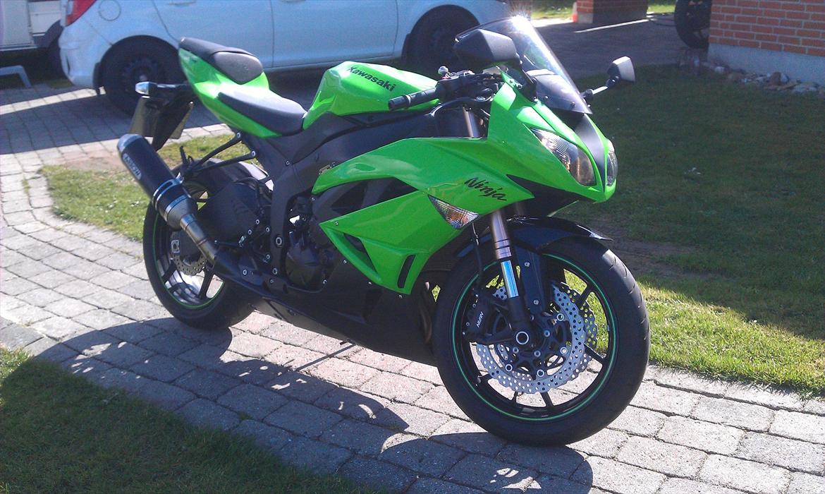 Kawasaki zx6r billede 2