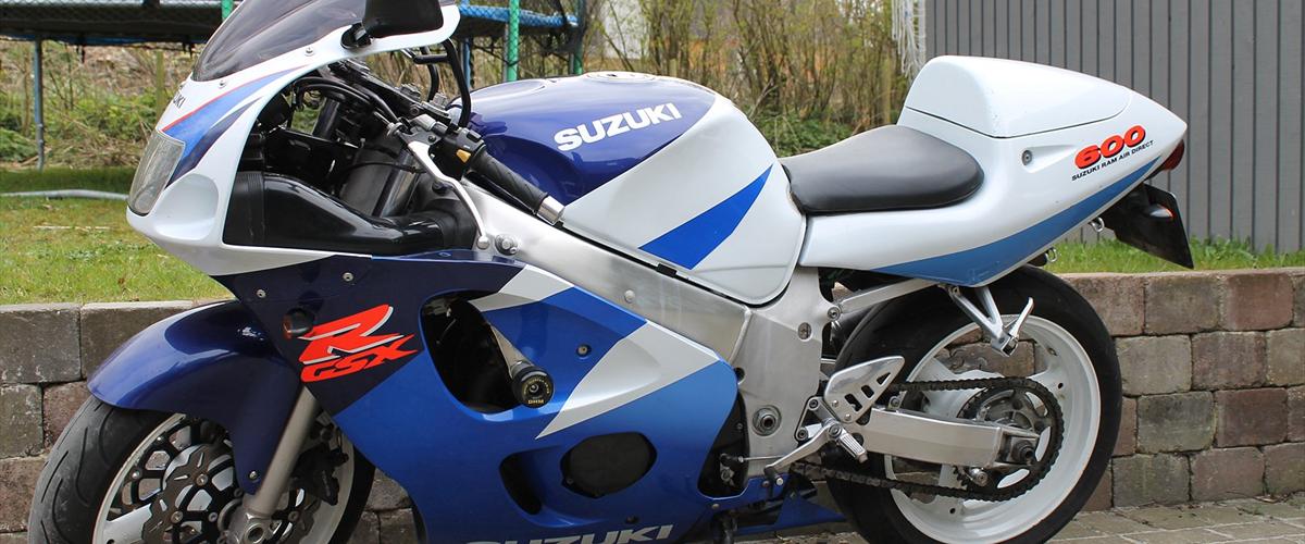 Suzuki gsx 600 r 1997 denne gsxr har kørt over 10...