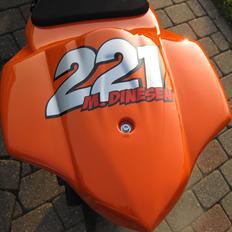 Suzuki GSXR 750 L0  Banejern "SOLGT"