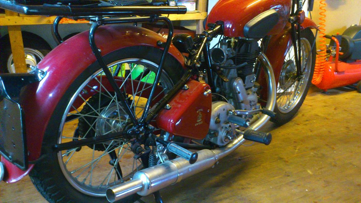 Royal Enfield C.O - Da jeg fik cyklen hjem billede 5