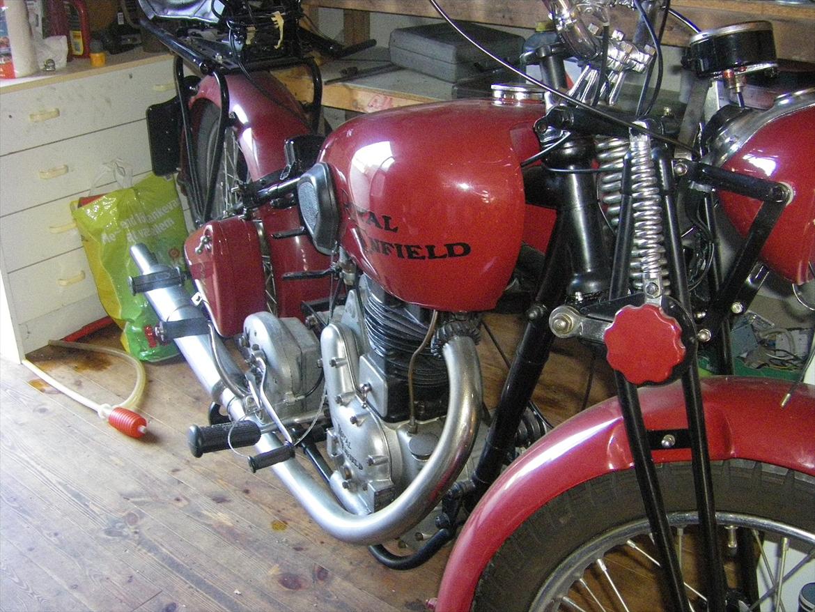Royal Enfield C.O - Da jeg fik cyklen hjem billede 6
