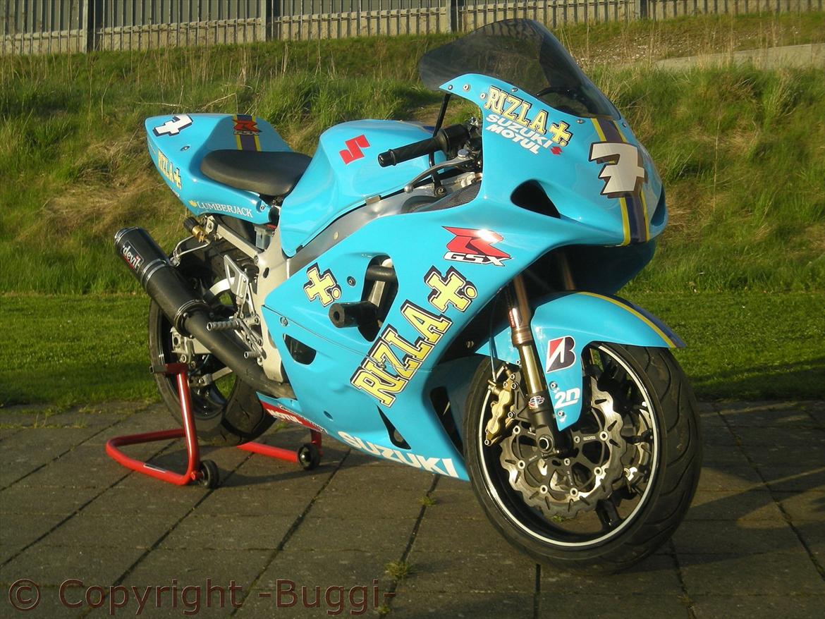 Suzuki GSX-R750 SRAD Baneged billede 7