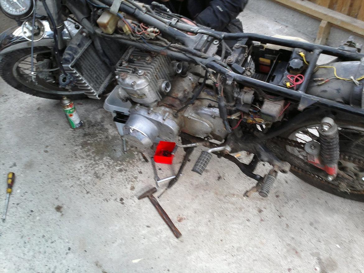 Suzuki GT 750 Vandbøffel billede 4