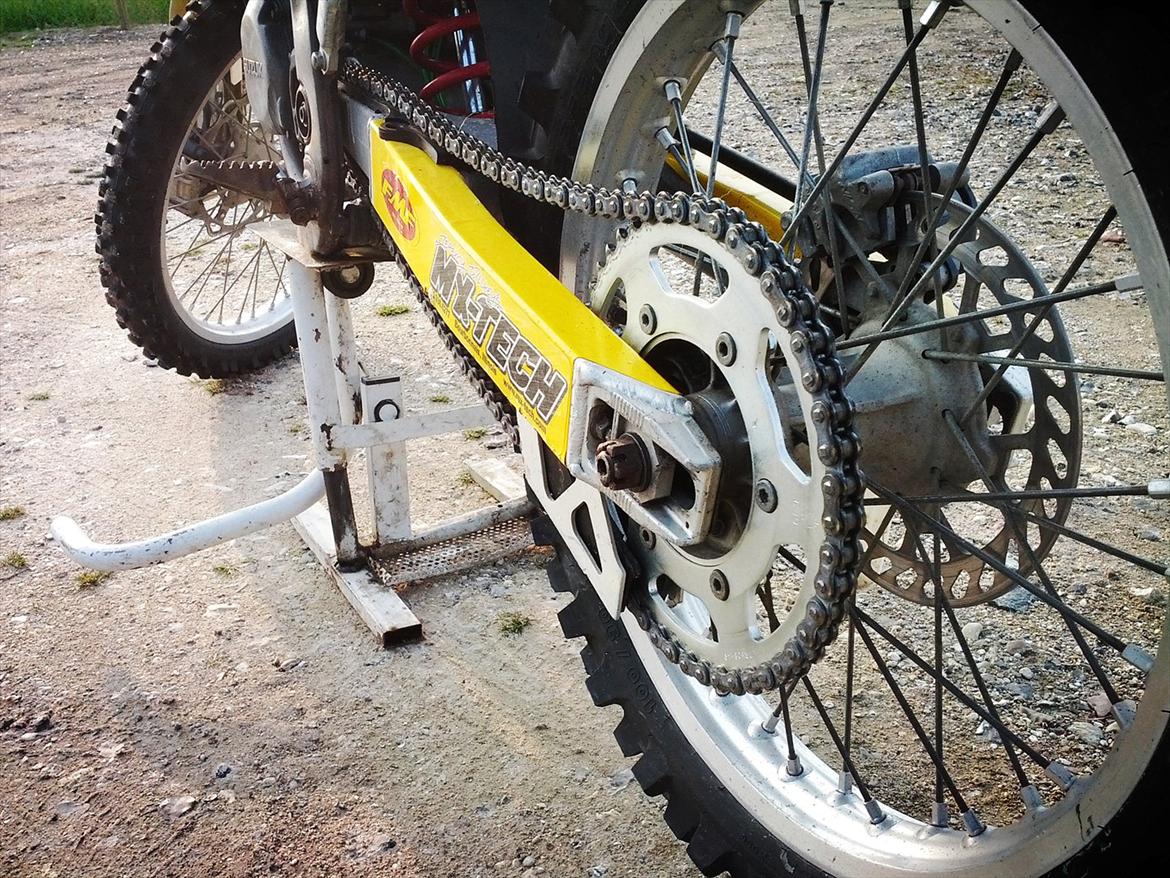 Suzuki 125 RM (Enduro modificeret) billede 8