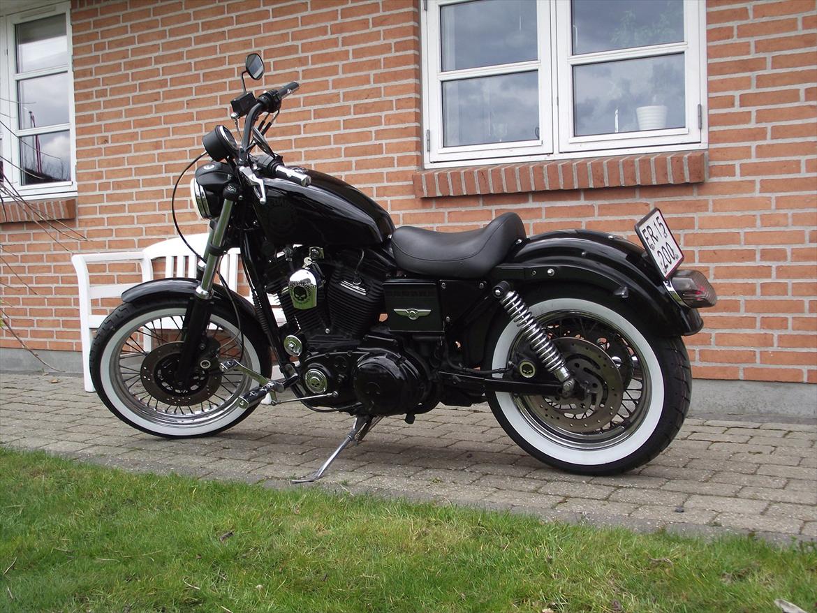 Harley Davidson Sportster XLH 883/1200 ( SOLGT ) - Så kom der solo sæde på. billede 16