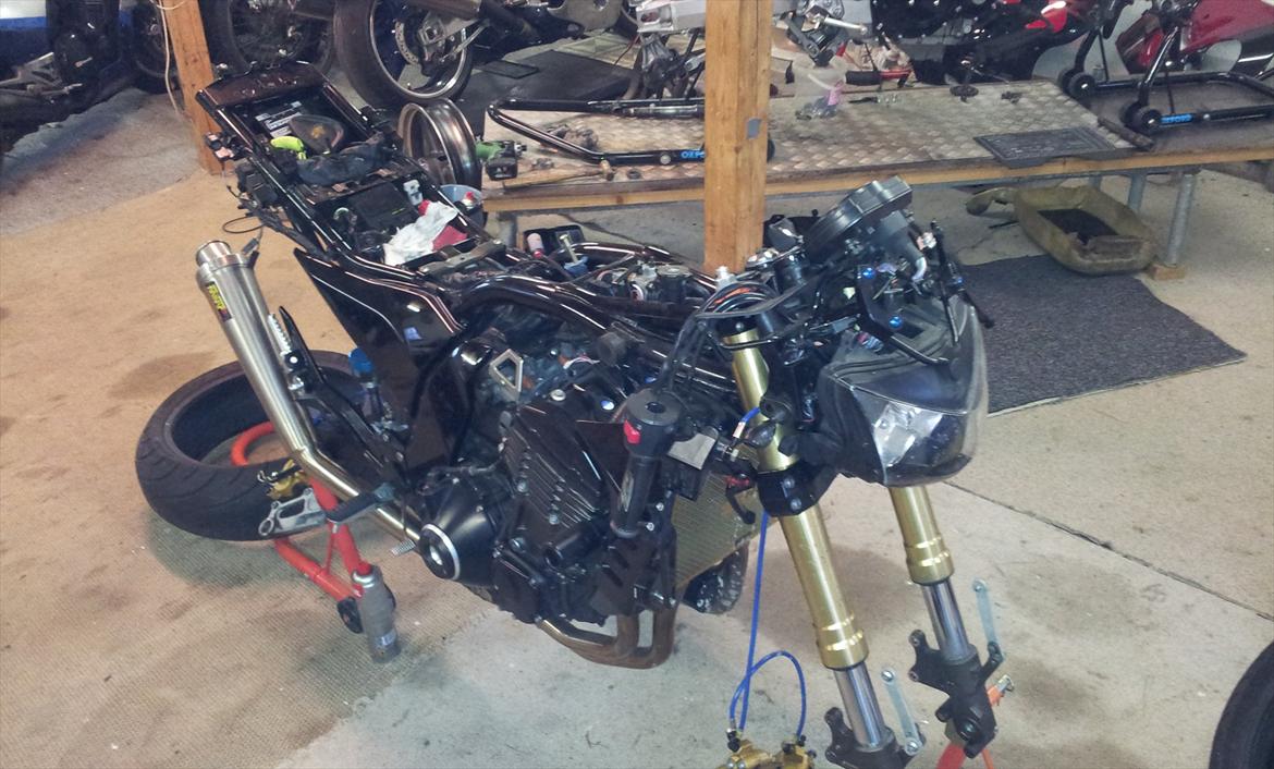 Kawasaki Z1000 ***Solgt*** - I vinter da den fik den store tur. billede 20