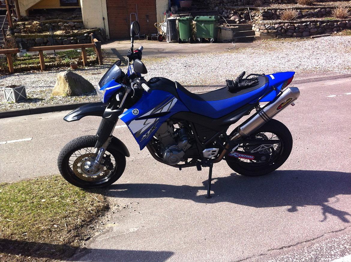 Yamaha XT 660 X - Cirka 5 minutter efter jeg havde hentet den billede 2