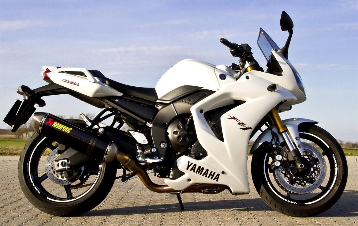 Yamaha  FZ1-S WHITE PEARL - White Pearl FZ1 - S ABS billede 1