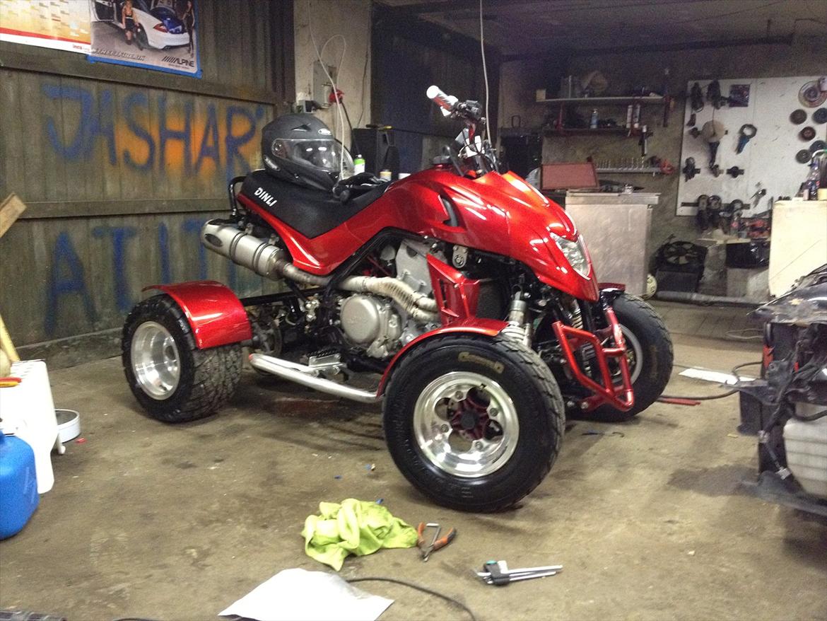 Dinli 901 "streetfighter" ON-ROAD billede 7