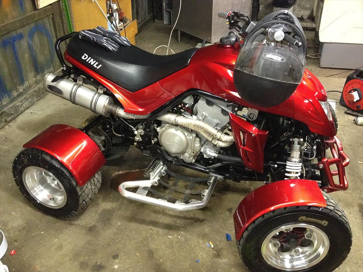 Dinli 901 "streetfighter" ON-ROAD billede 9