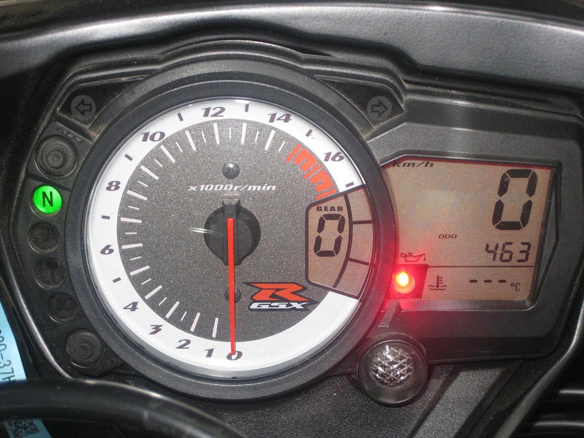 Suzuki GSXR 750 L0  Banejern "SOLGT" billede 4