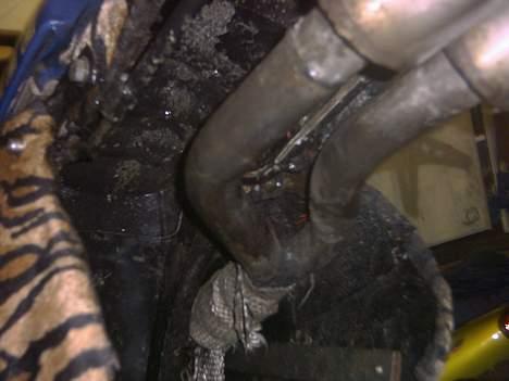 Suzuki TS250X - Solgt - Hjemmelavede rør til potterne. billede 12