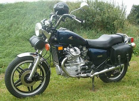 Honda cx 500 custom billede 1