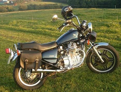 Honda cx 500 custom billede 2