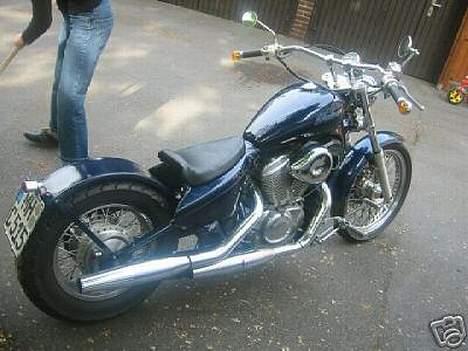 Honda shadow - som købt billede 2