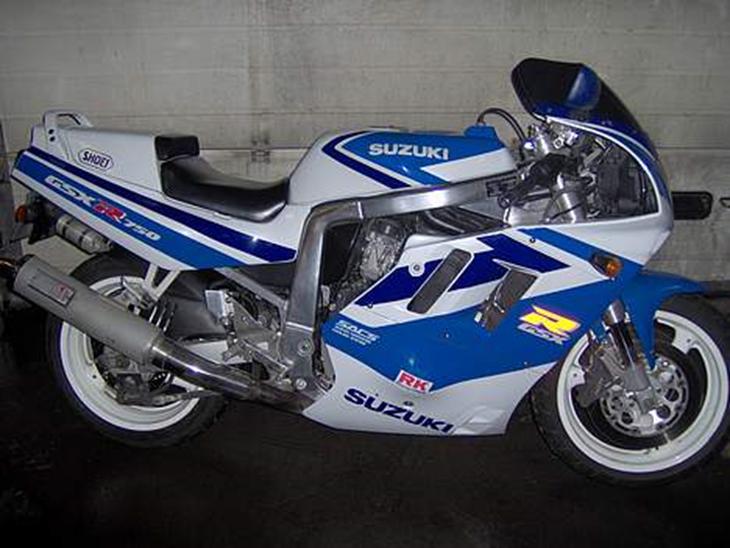 Suzuki Gsxr 750r billede 1