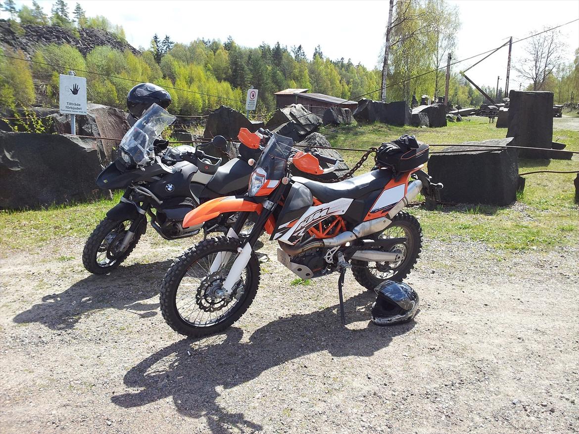 KTM 690 Enduro R - Min første grus tur. billede 17