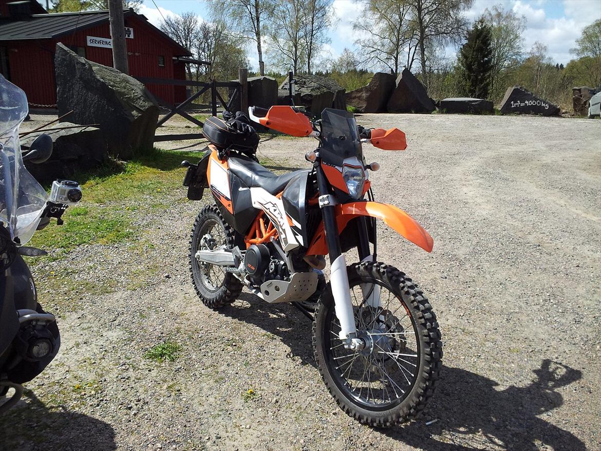 KTM 690 Enduro R - Min første grus tur. billede 2