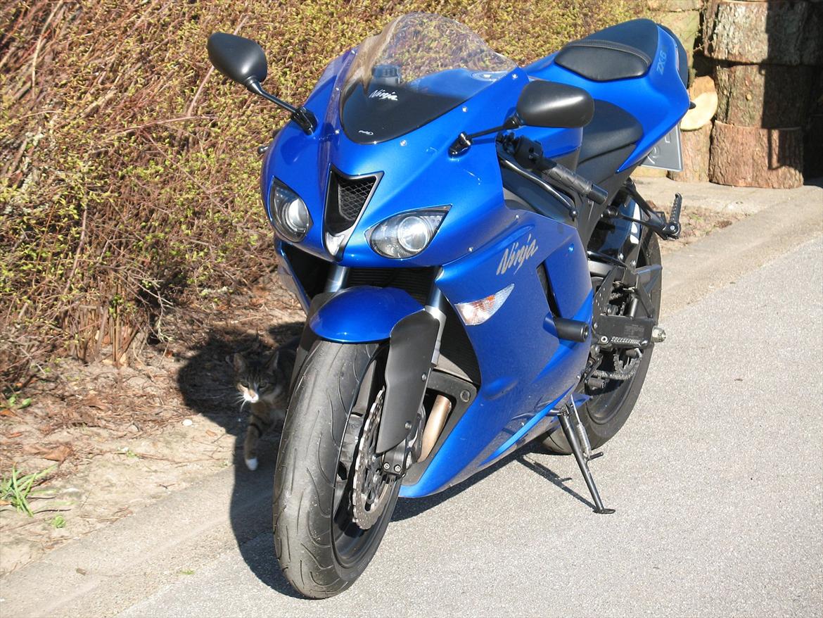 Kawasaki zx6r billede 4