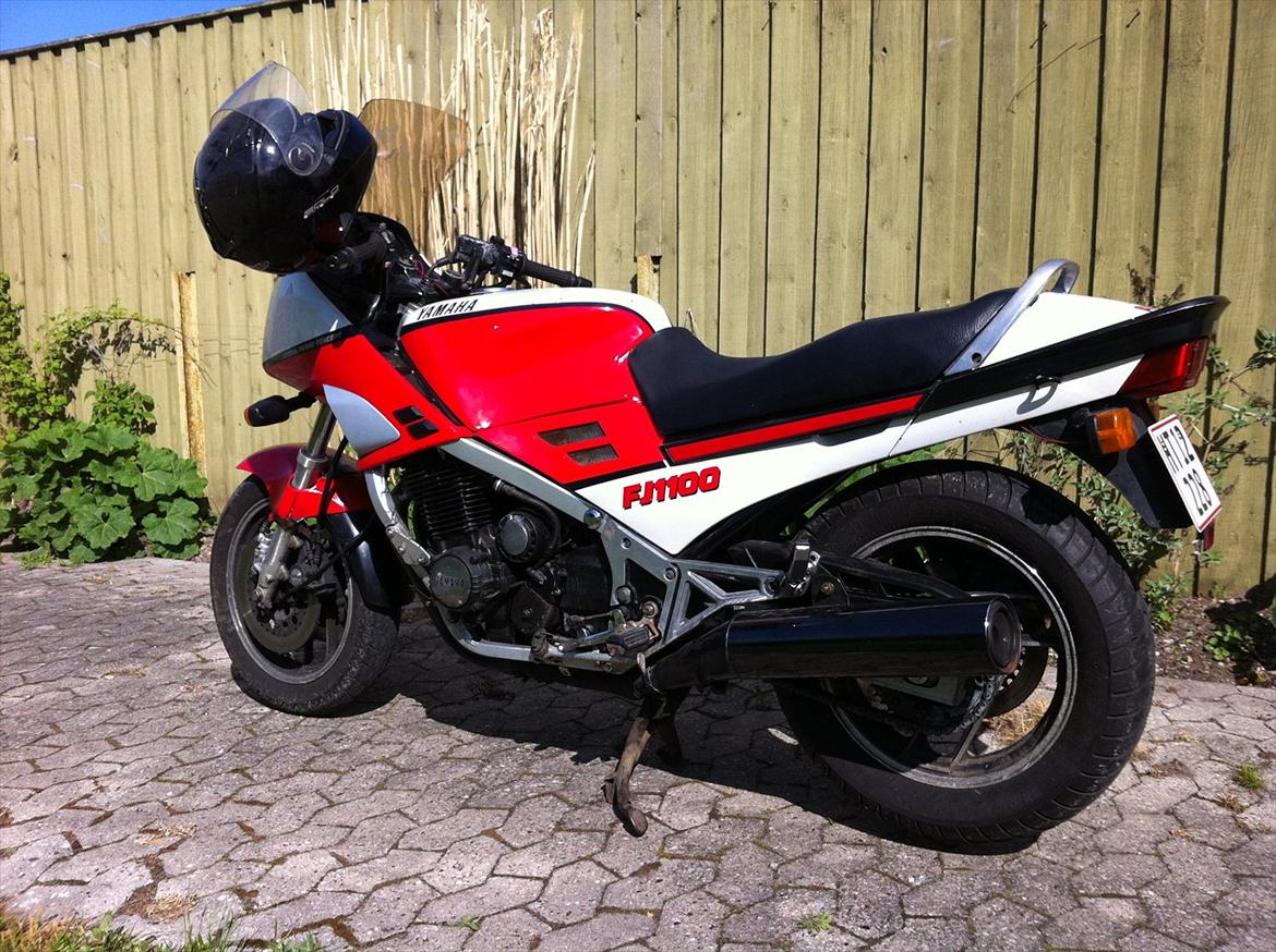 Yamaha FJ 1100 - Så er den klar til sin første tur i år (2012) billede 2