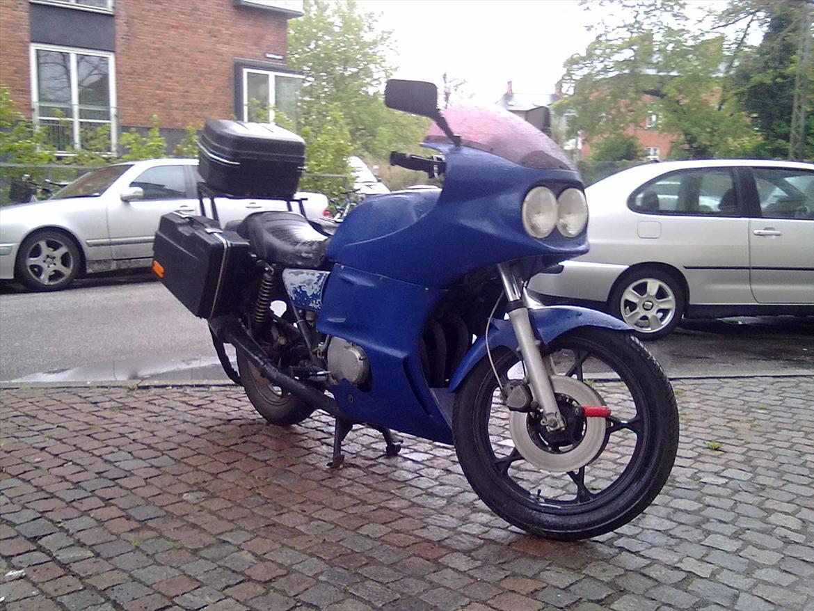 Suzuki GS 750 - GS'en hjemme billede 4