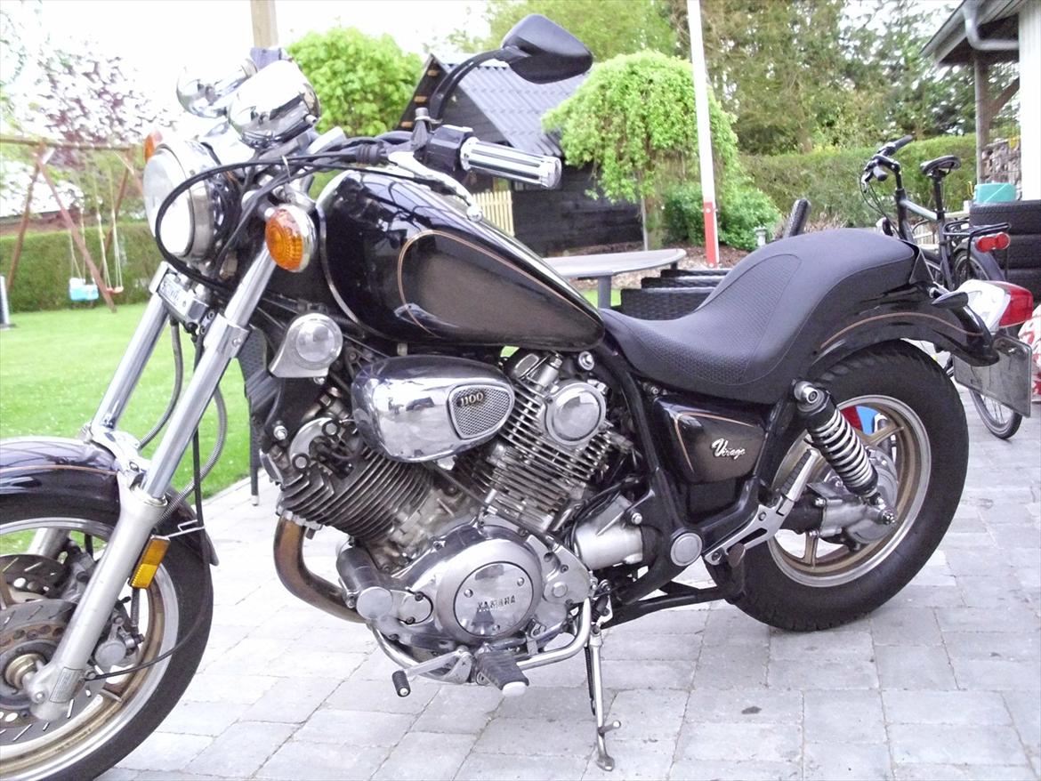 Yamaha XV 1100 Virago SOLGT - Her er den med nyt sæde. billede 1