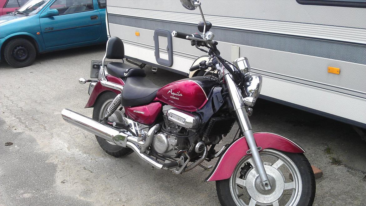 Hyosung gv 250 Aquila billede 6