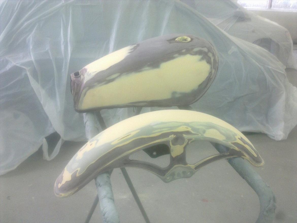 Yamaha xv750 billede 7