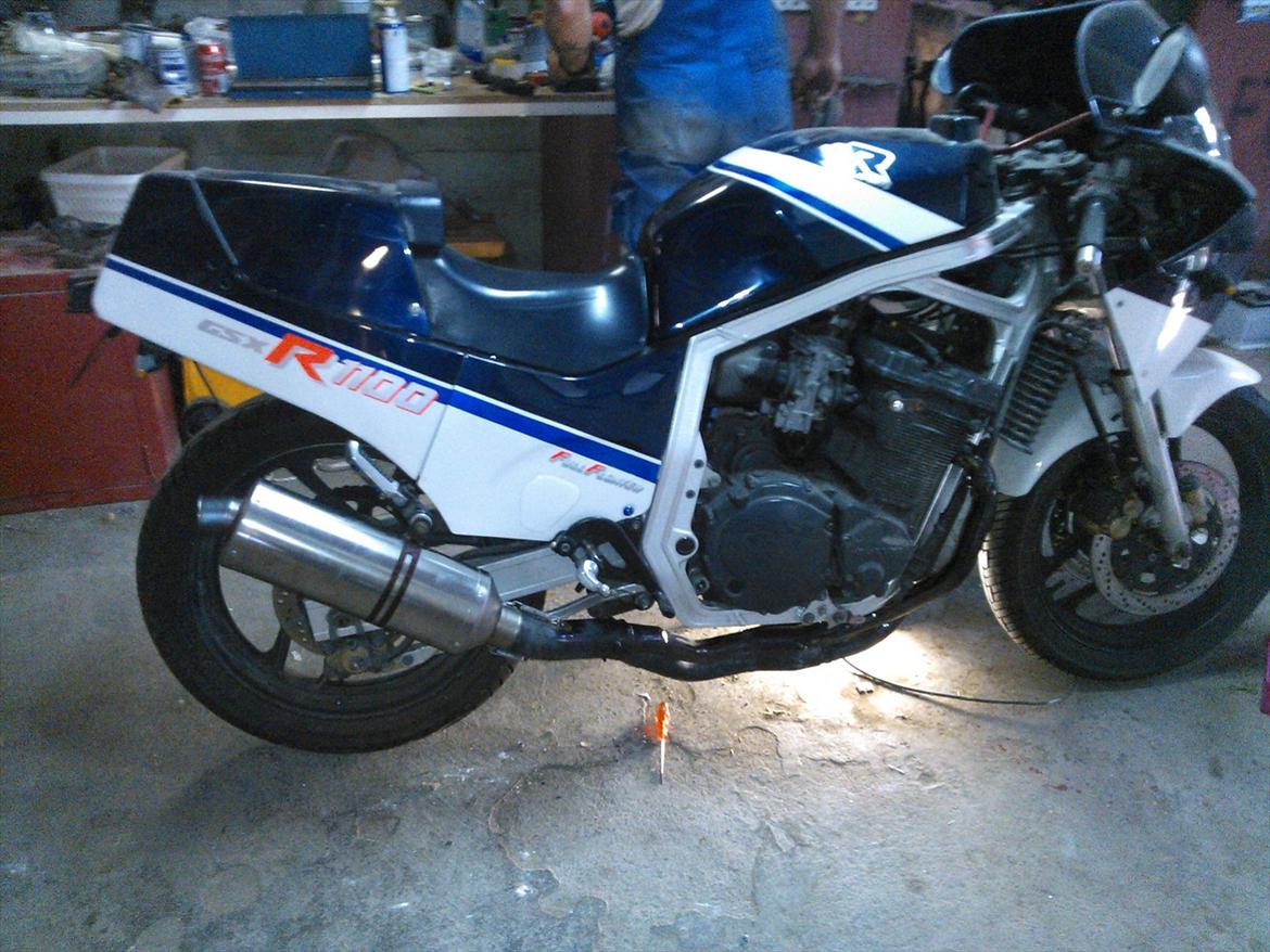 Suzuki GSX-R 750 - Ny udstødning monteret.... billede 20