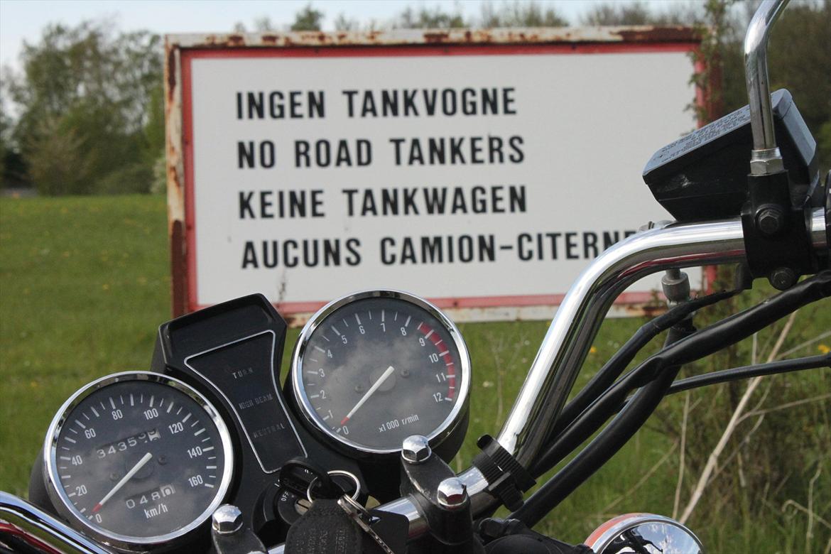 Suzuki GN 250 - Så stor er den sgu heller ikke! billede 4