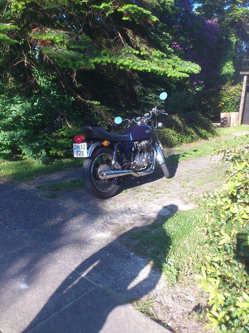 Honda CB 400 Four Super Sport - da jeg var ude og hente den. sommeren 2012 billede 3