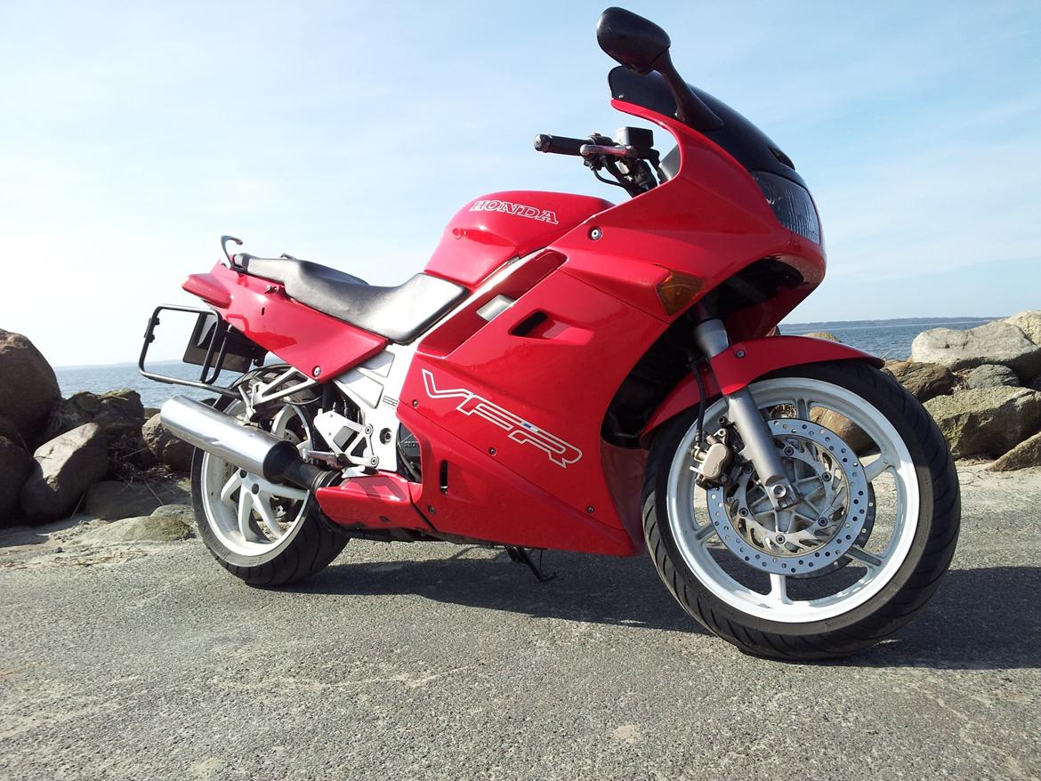 Honda VFR RC36-1 - Fælge blev lakket sorte i 2013 billede 7