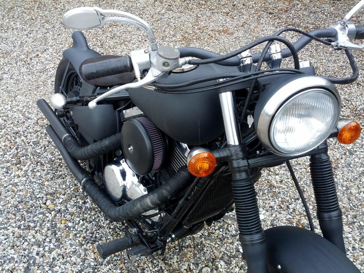 Kawasaki VN800 Classic - Er selv meget tilfreds med resultatet og der har ikke kostet over 2000 kr denne gang. billede 14