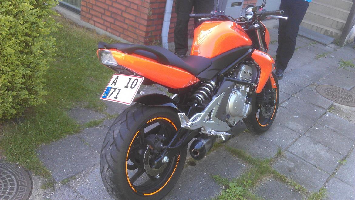Kawasaki er6n (SOLGT) billede 5