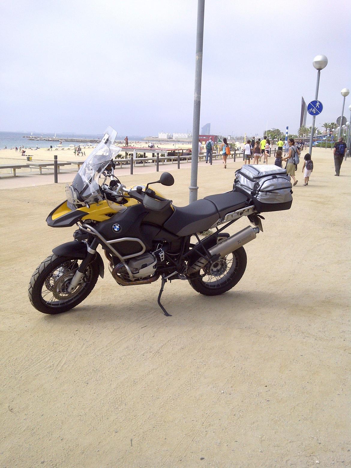 BMW GS 1200 Adventure - Nyeste billede 2012, undskyld at det er taget i Barcelona... billede 1