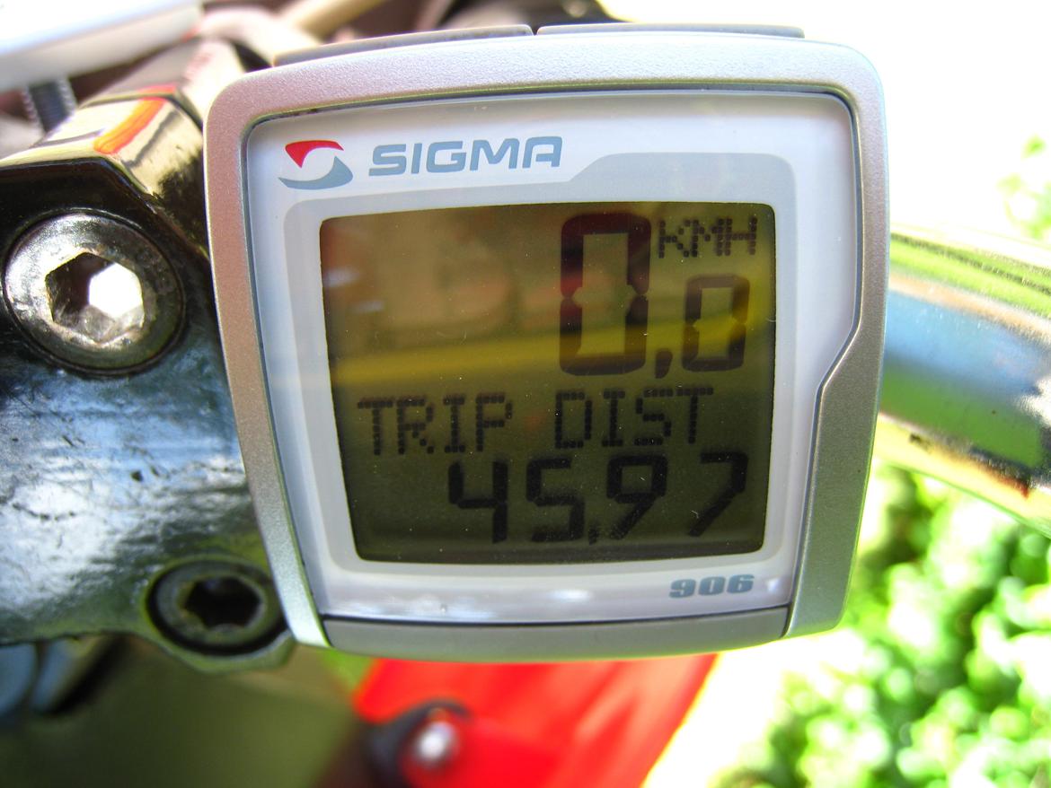 Loncin Dirtbike [BYTTET] - Speedometer (En cykelcomputer jeg har sat på den). billede 6