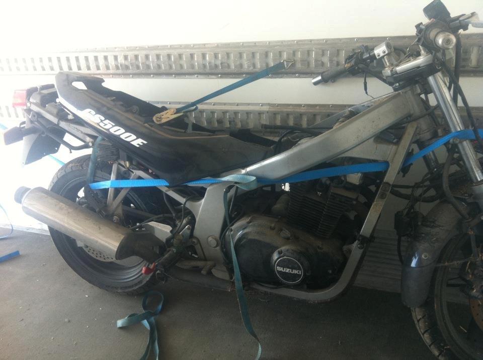 Suzuki gs 500 e billede 3