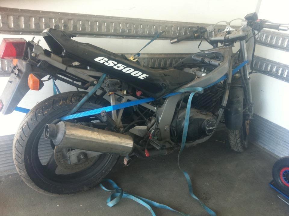 Suzuki gs 500 e billede 4