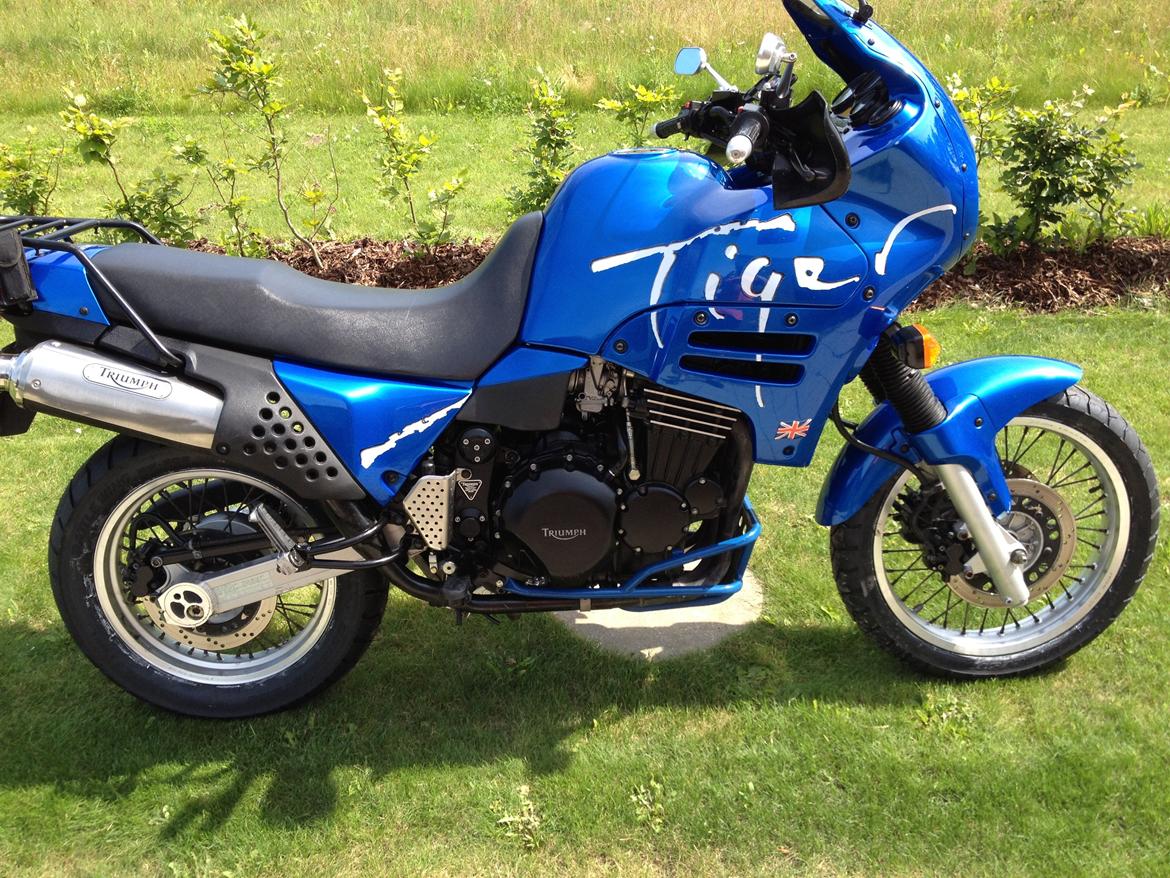 Triumph Tiger 900 T400 "Steamer" - BYTTET billede 10