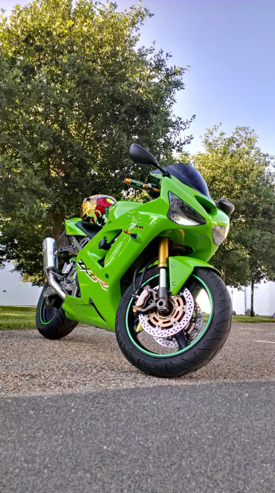 Kawasaki zx6r billede 1