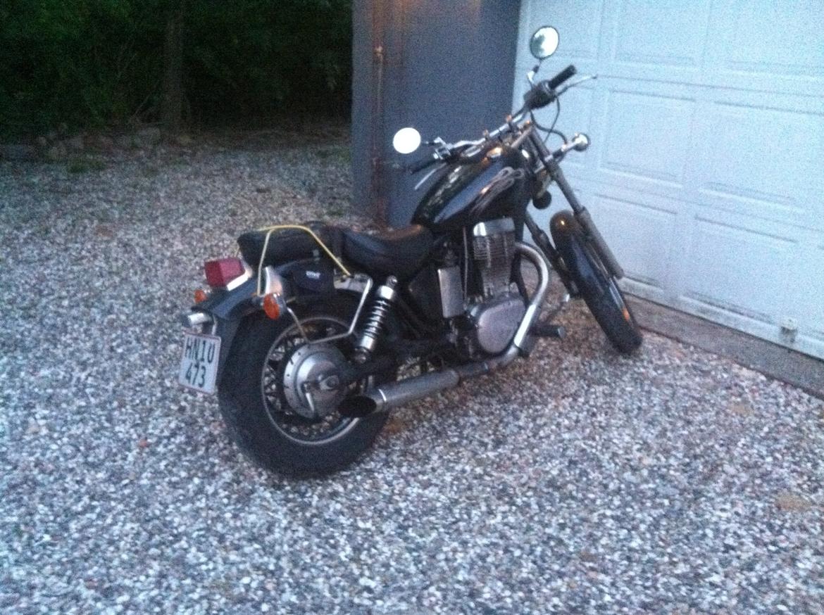 Suzuki savage ls BOBBER lucky 9 - som den så ud da jeg hentede den den 25/5 billede 3