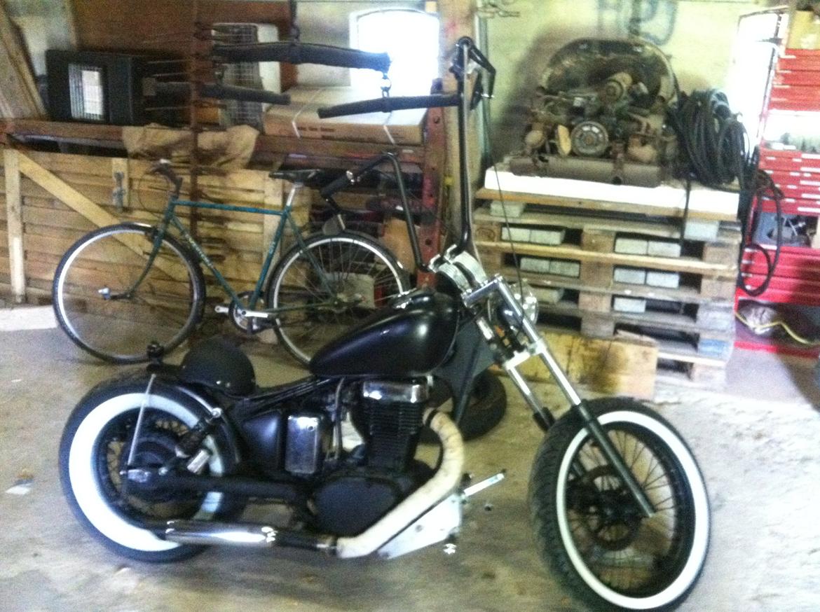 Suzuki savage ls BOBBER lucky 9 billede 4