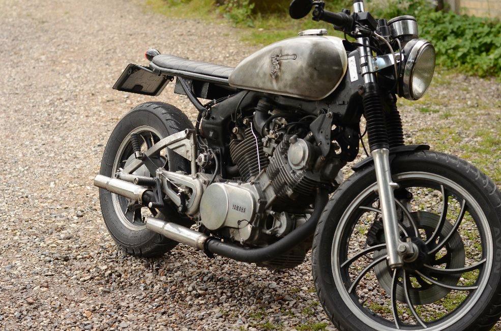 Yamaha xv 750 Cafe projekt billede 2