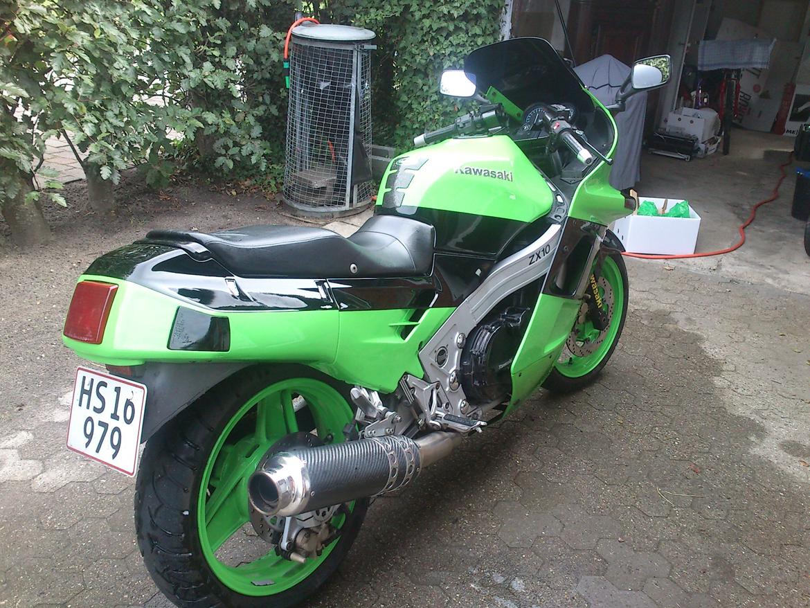 Kawasaki ZX10 tidl.mc ..solgt - helt nyvasket billede 9
