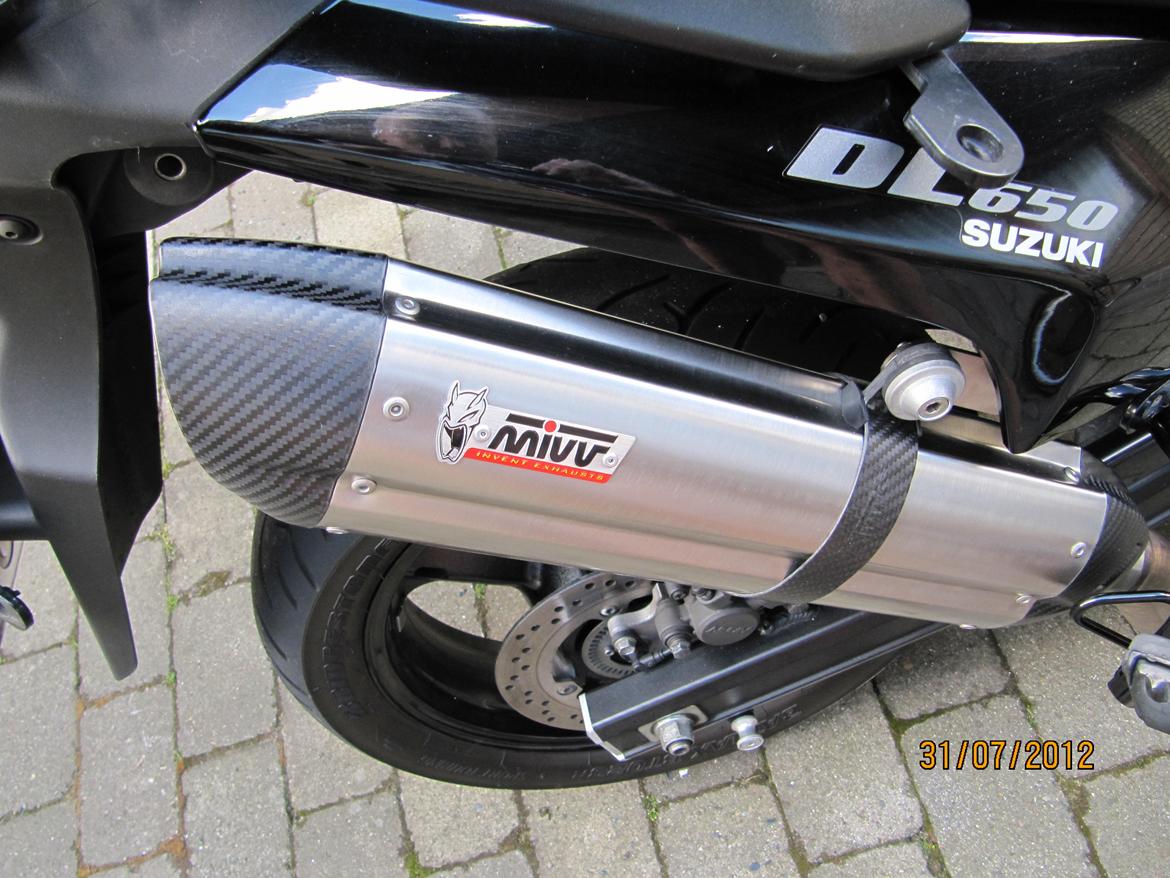 Suzuki DL 650 A K7 Wilbers Edition - Ny MIVV Suono lydpotte monteret juli 2012 billede 15