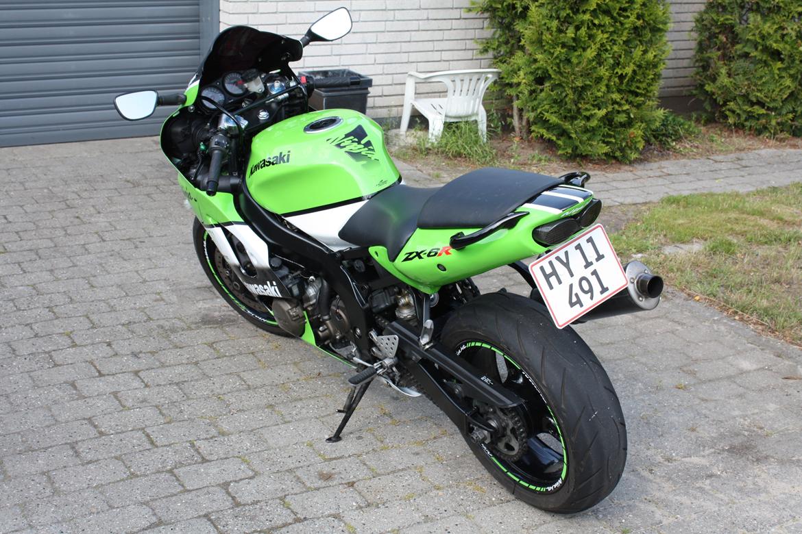 Kawasaki zx6r // SOLGT billede 2